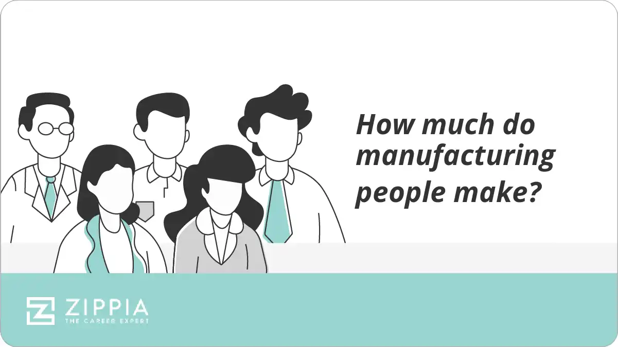 How much do manufacturing people make?