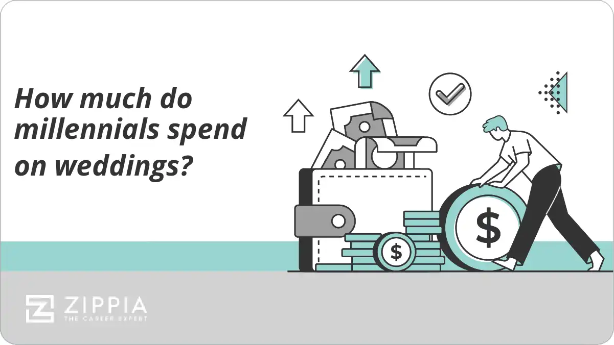 How much do millennials spend on weddings?