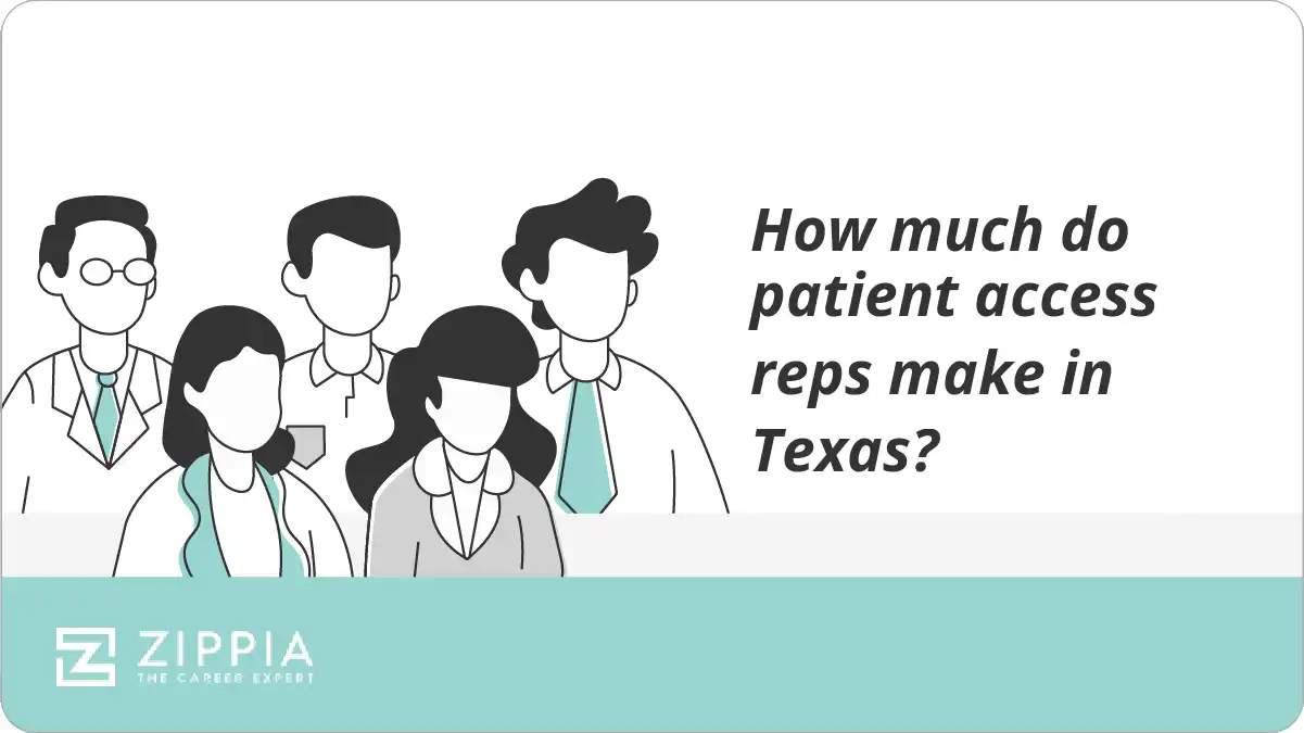 How much do patient access reps make in Texas?