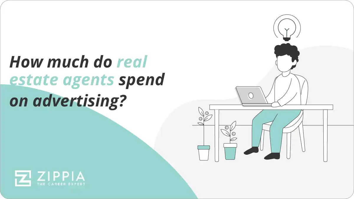 How much do real estate agents spend on advertising? Zippia