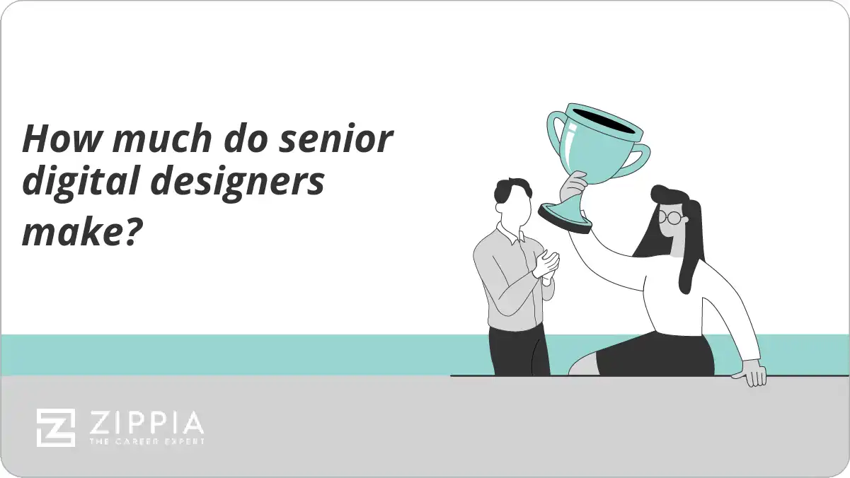 How much do senior digital designers make?