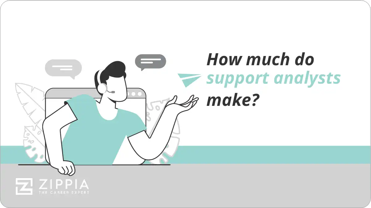 How much do support analysts make?