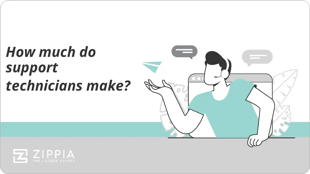 How much do support technicians make?