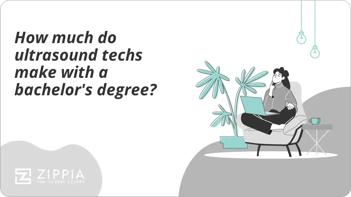 How much do ultrasound techs make with a bachelor's degree?