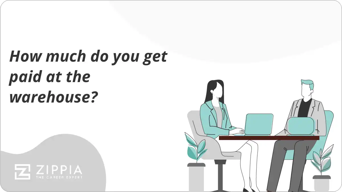 How much do you get paid at the warehouse? Zippia