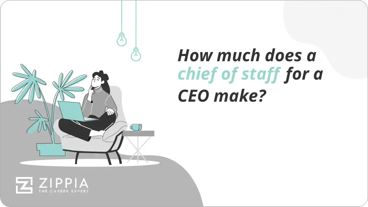 How much does a chief of staff for a CEO make?