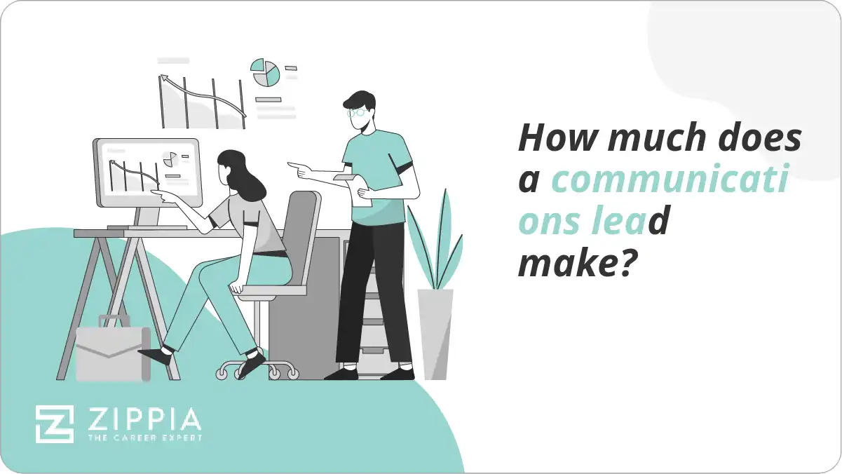 How much does a communications lead make?