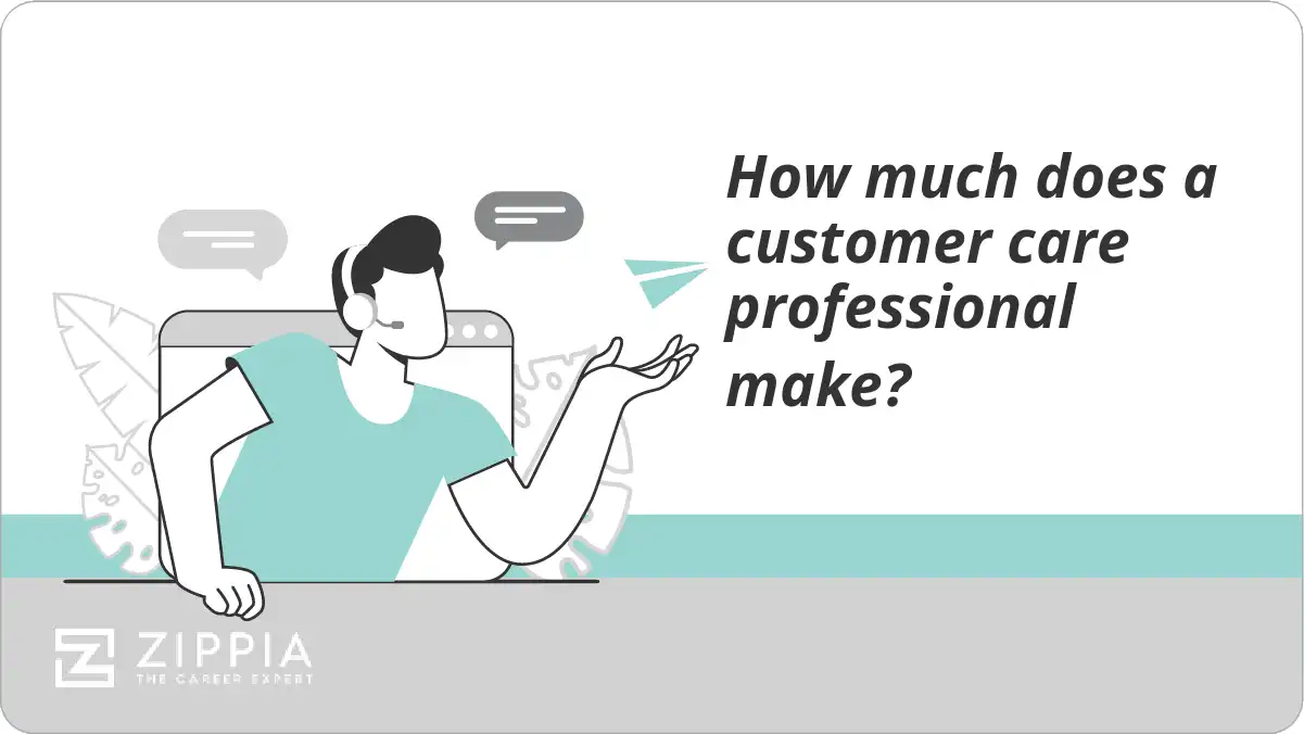 How much does a customer care professional make?