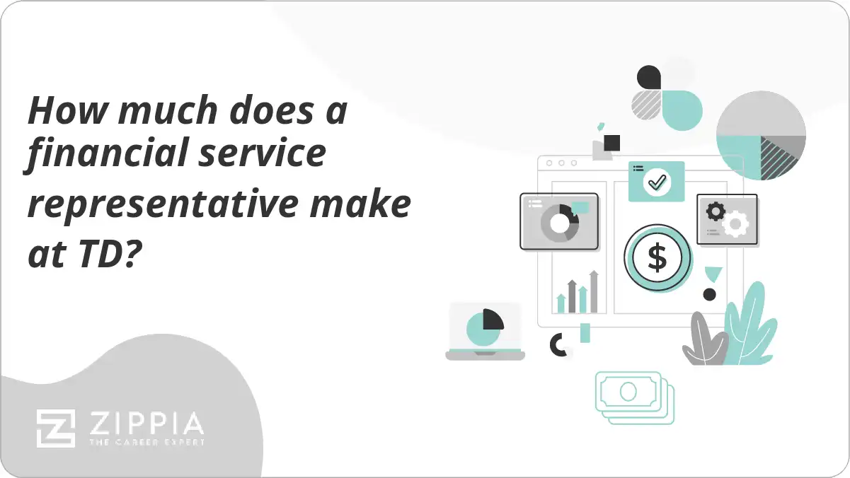How much does a financial service representative make at TD?