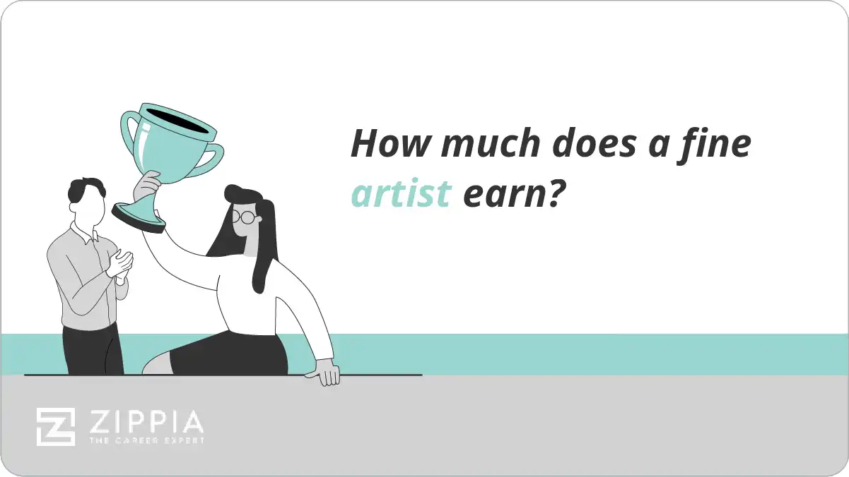 How much does a fine artist earn?