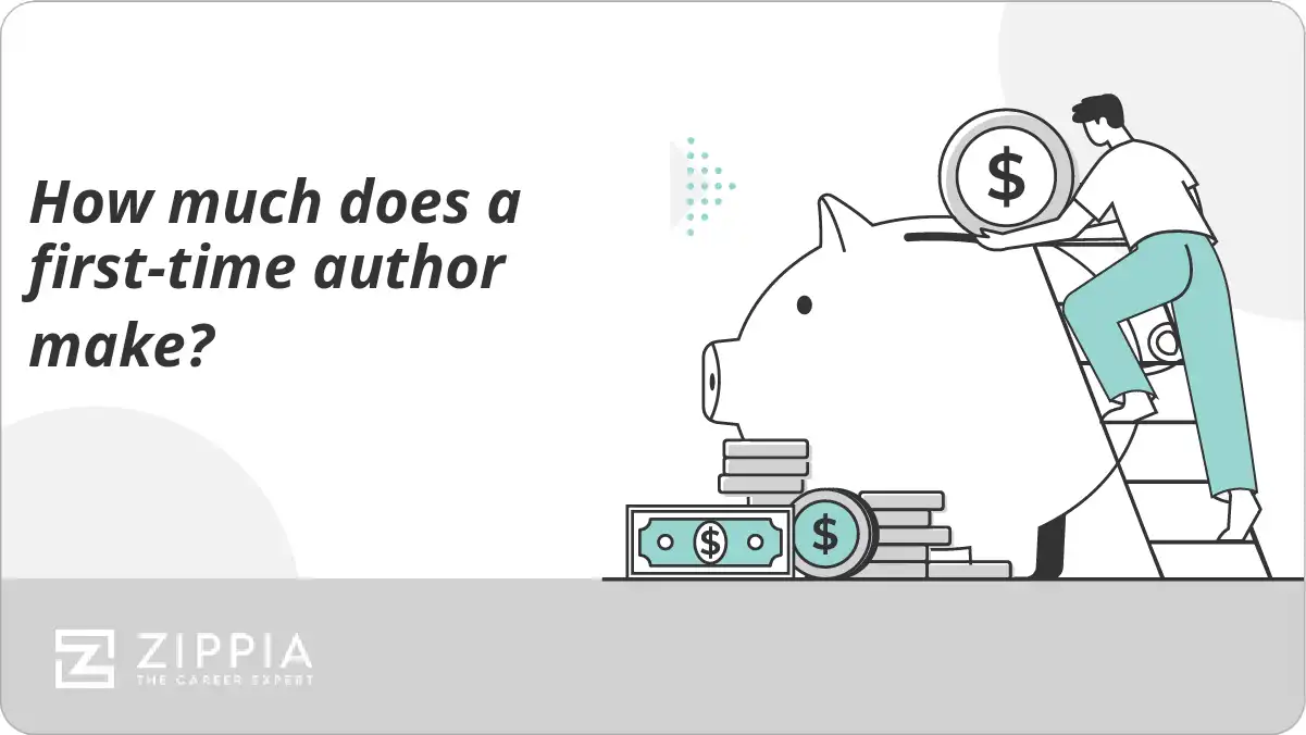How much does a first-time author make?