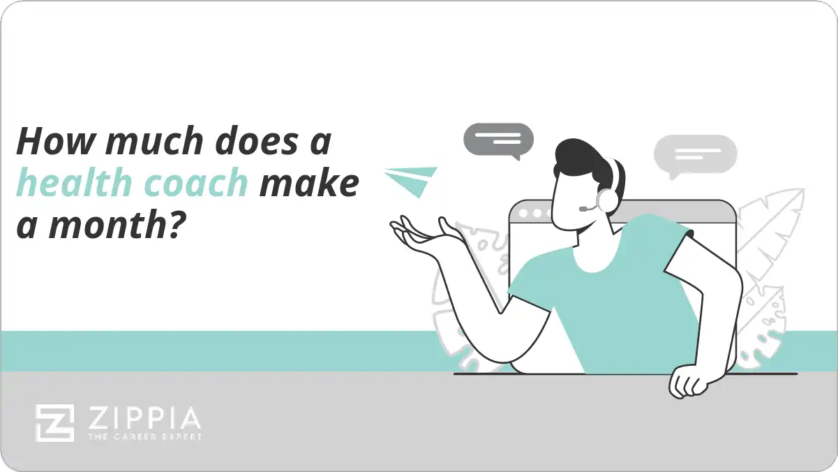 How much does a health coach make a month?