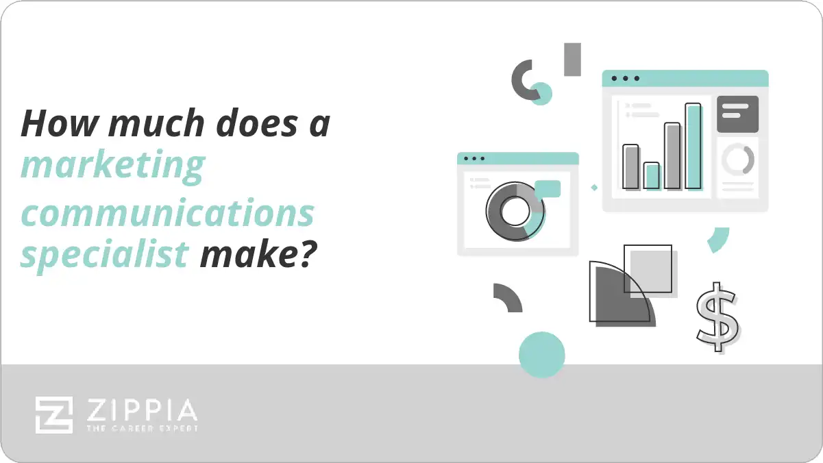 How much does a marketing communications specialist make?