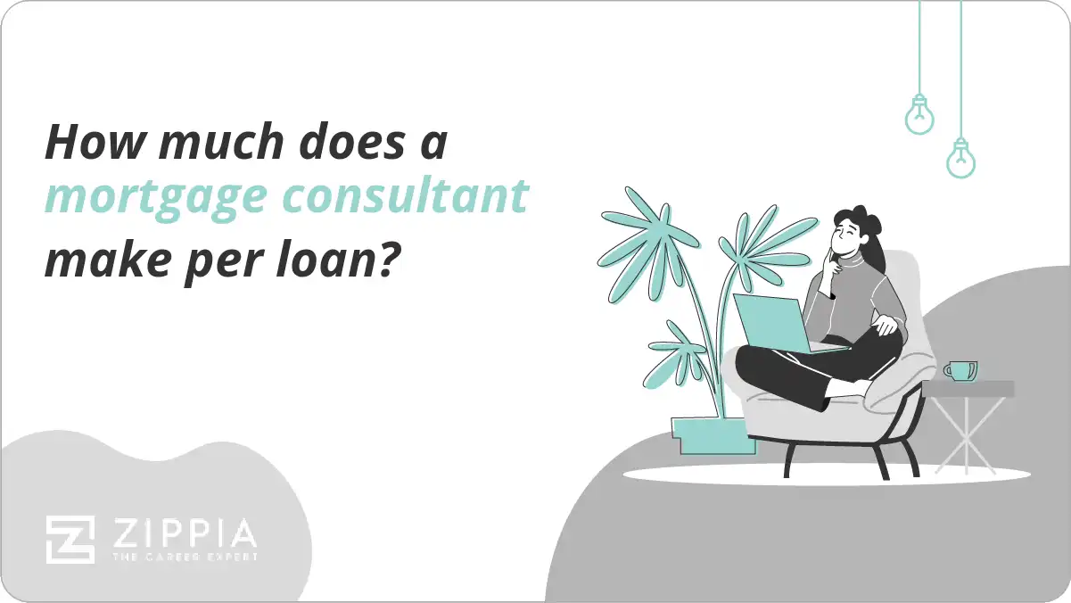 How much does a mortgage consultant make per loan?