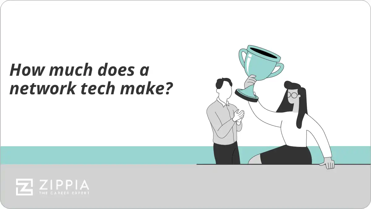 How much does a network tech make?