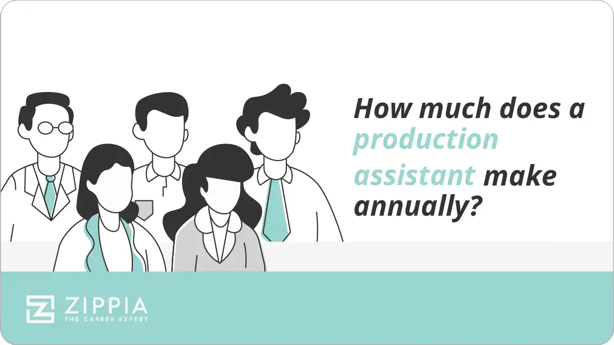 How much does a production assistant make annually?