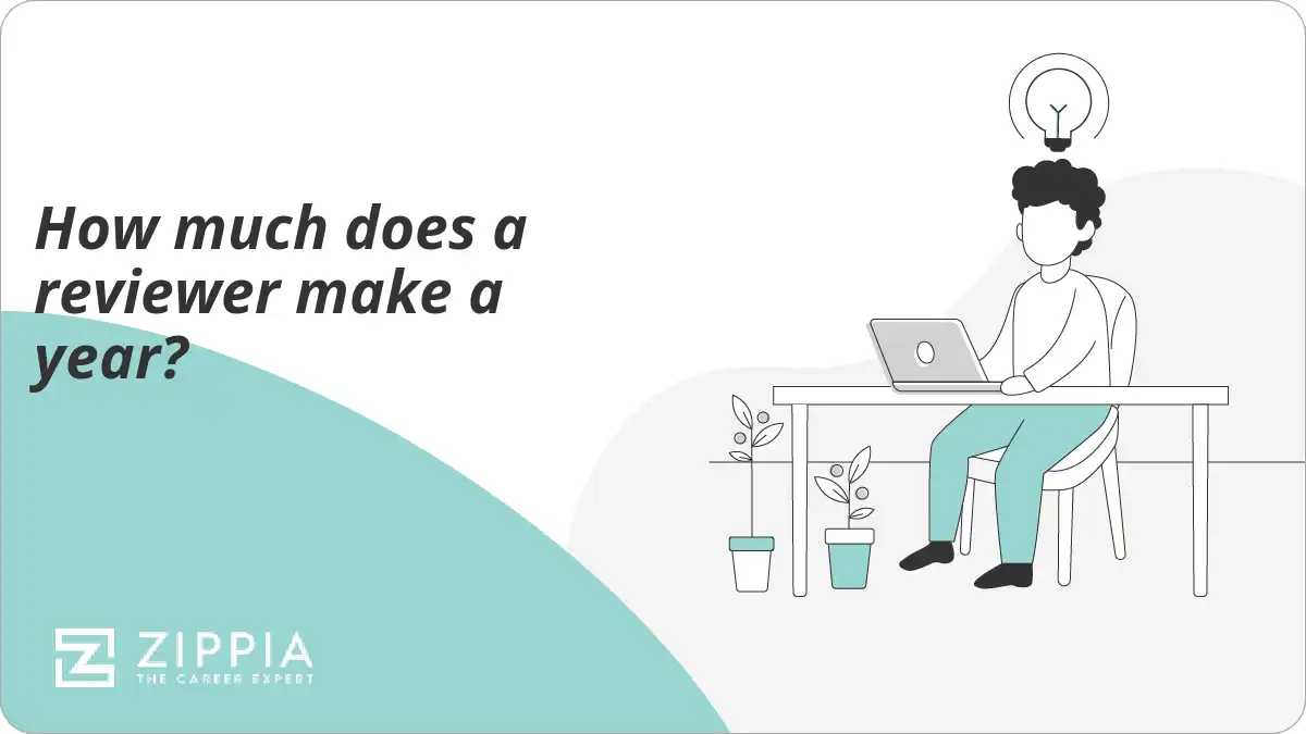 How much does a reviewer make a year?