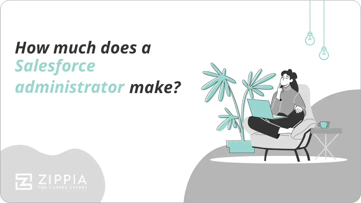 How much does a Salesforce administrator make?