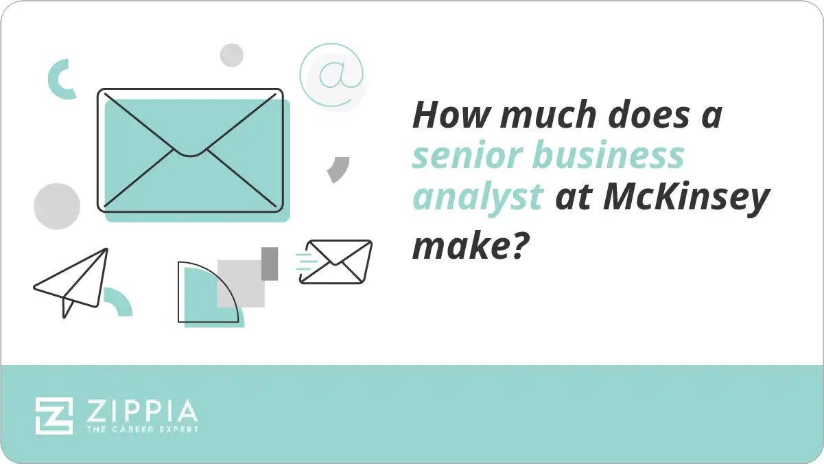 How much does a senior business analyst at McKinsey make?