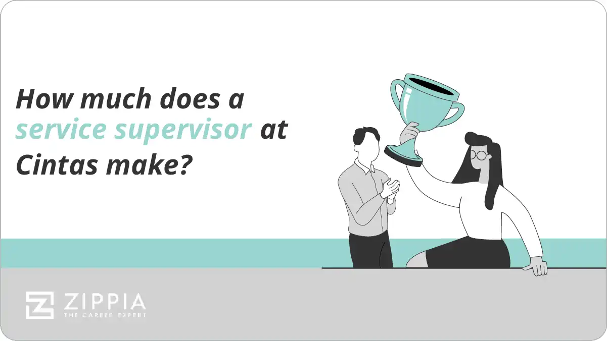 How much does a service supervisor at Cintas make?