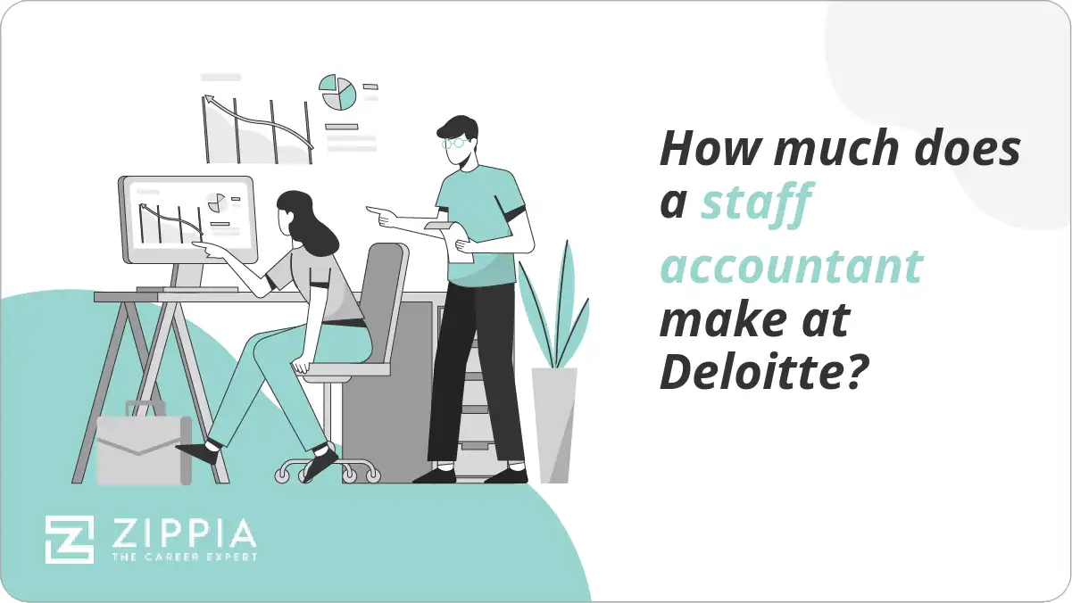 How much does a staff accountant make at Deloitte?