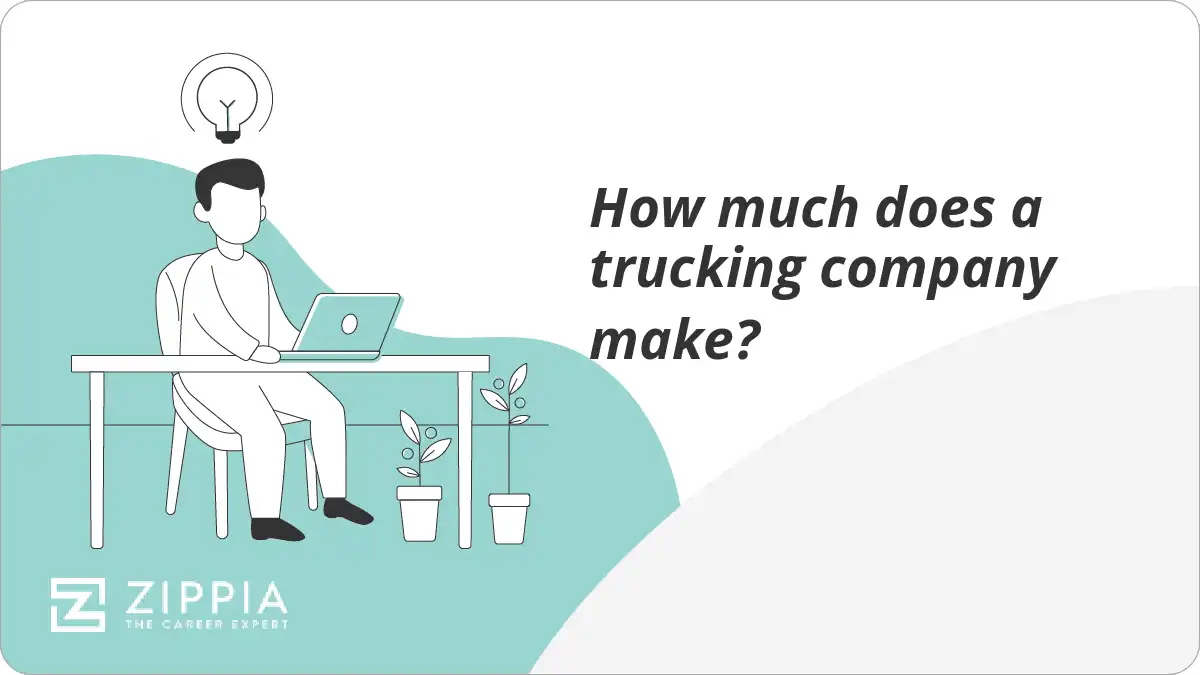 How much does a trucking company make?