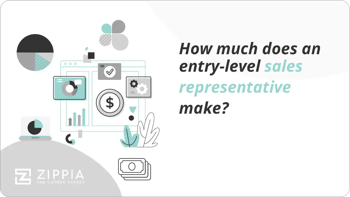 How much does an entrylevel sales representative make? Zippia