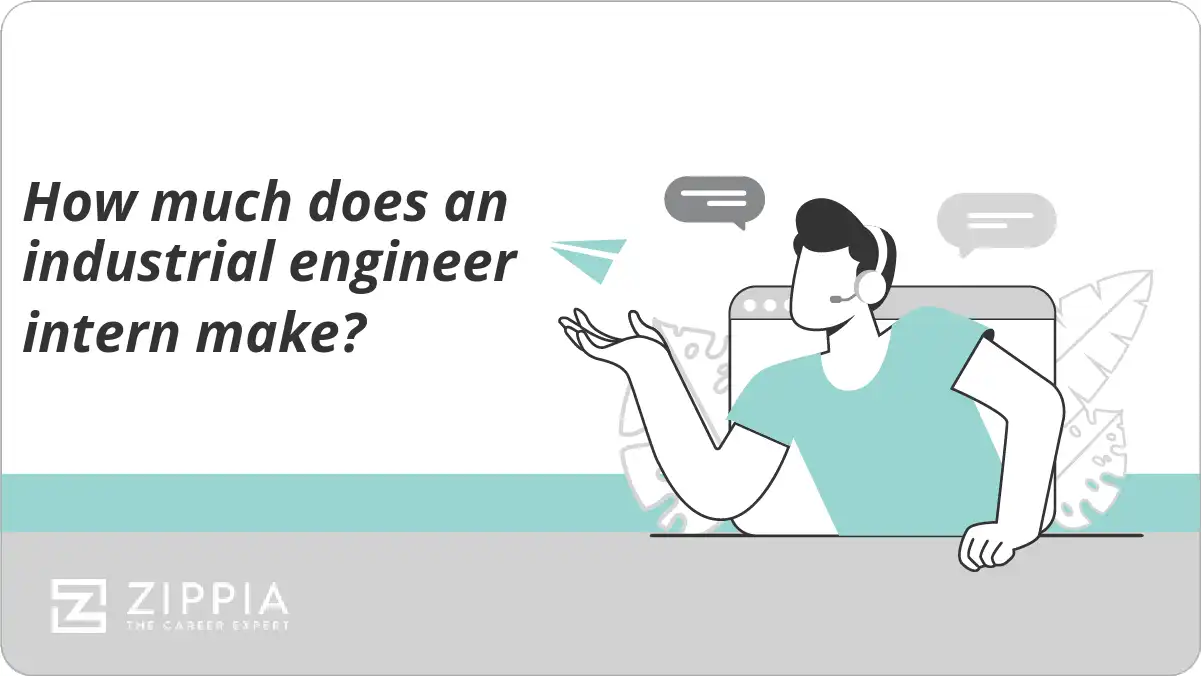 How much does an industrial engineer intern make?