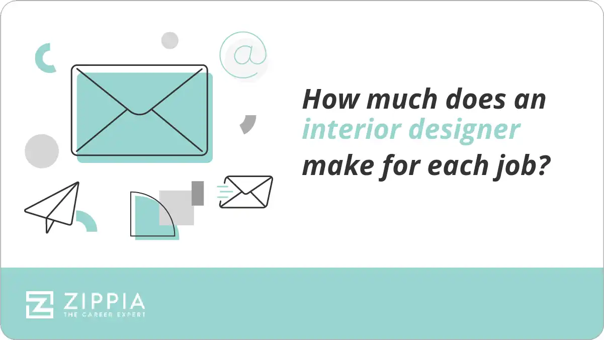 How much does an interior designer make for each job?