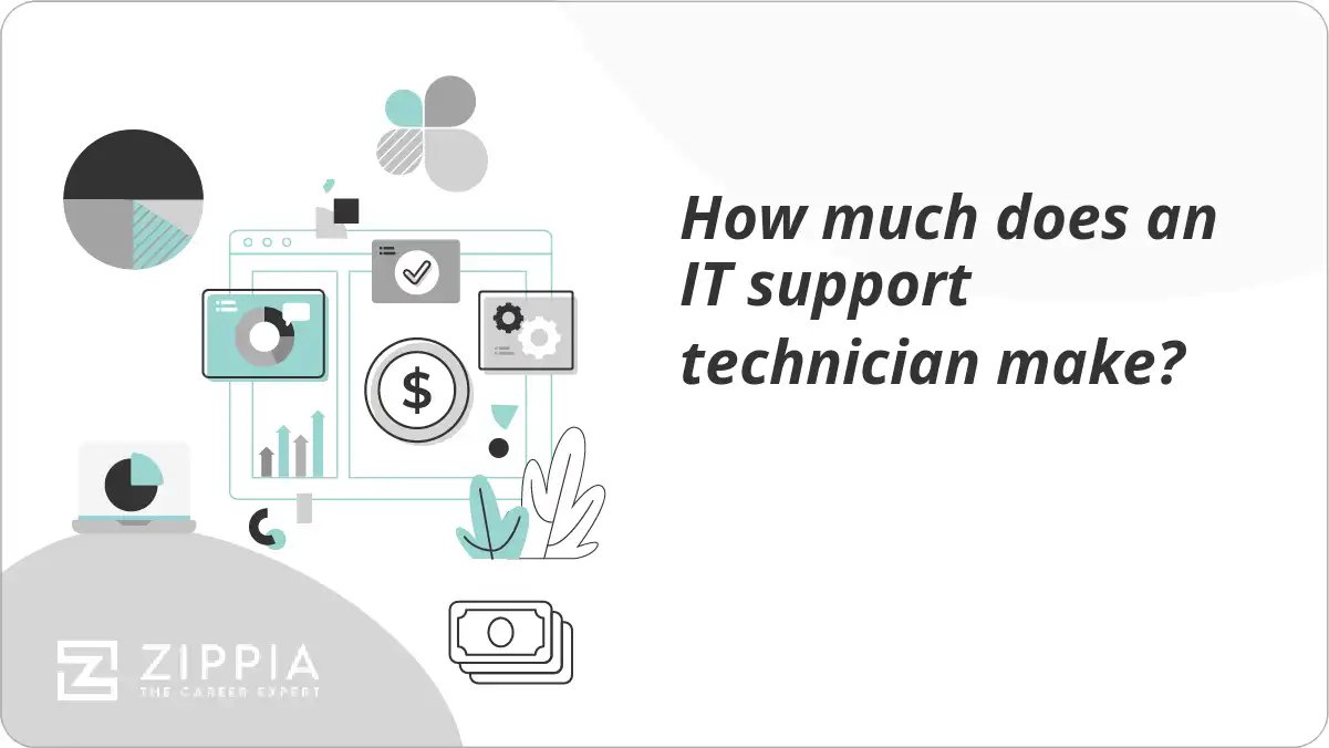 How much does an IT support technician make? Zippia