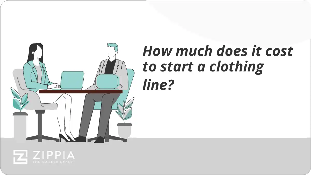How much does it cost to start a clothing line?