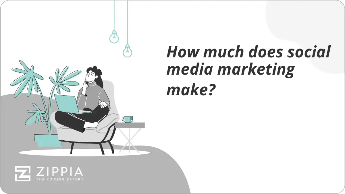 How much does social media marketing make?
