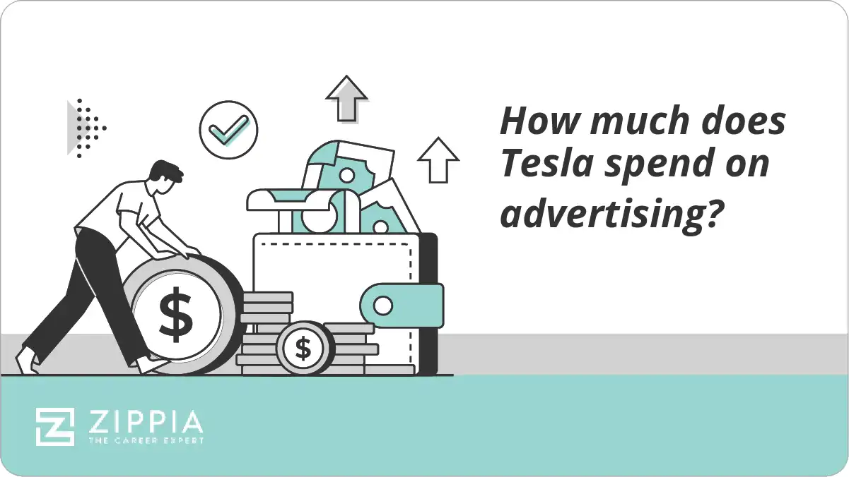 How much does Tesla spend on advertising?