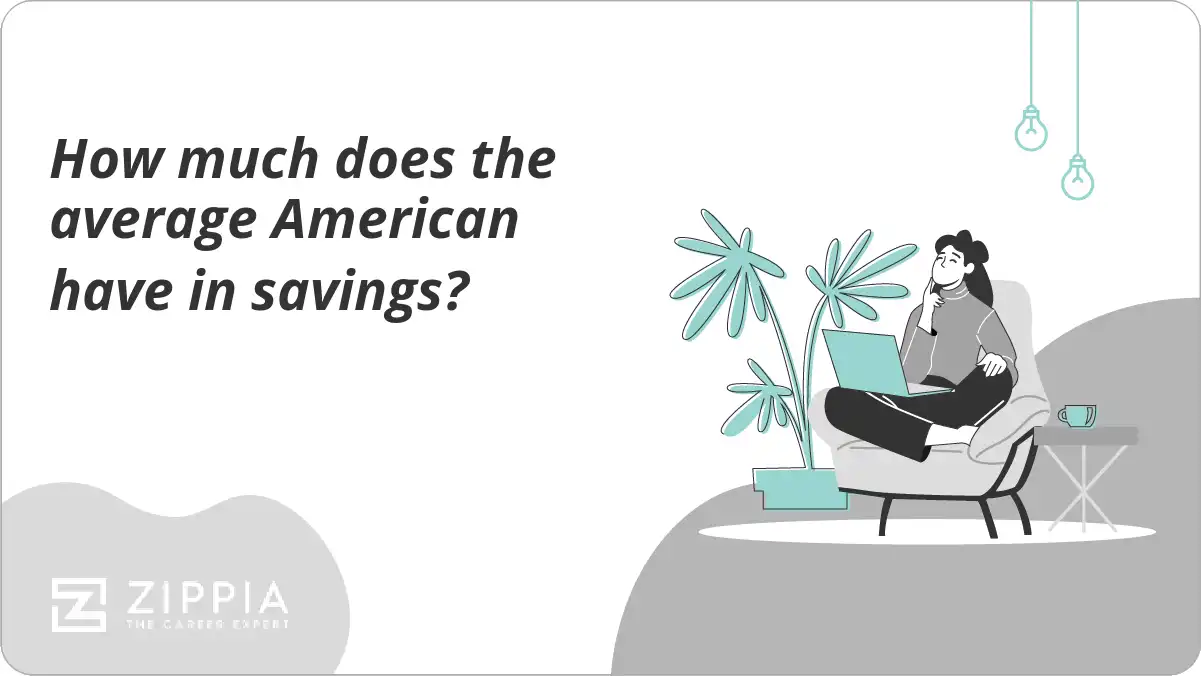 How much does the average American have in savings?