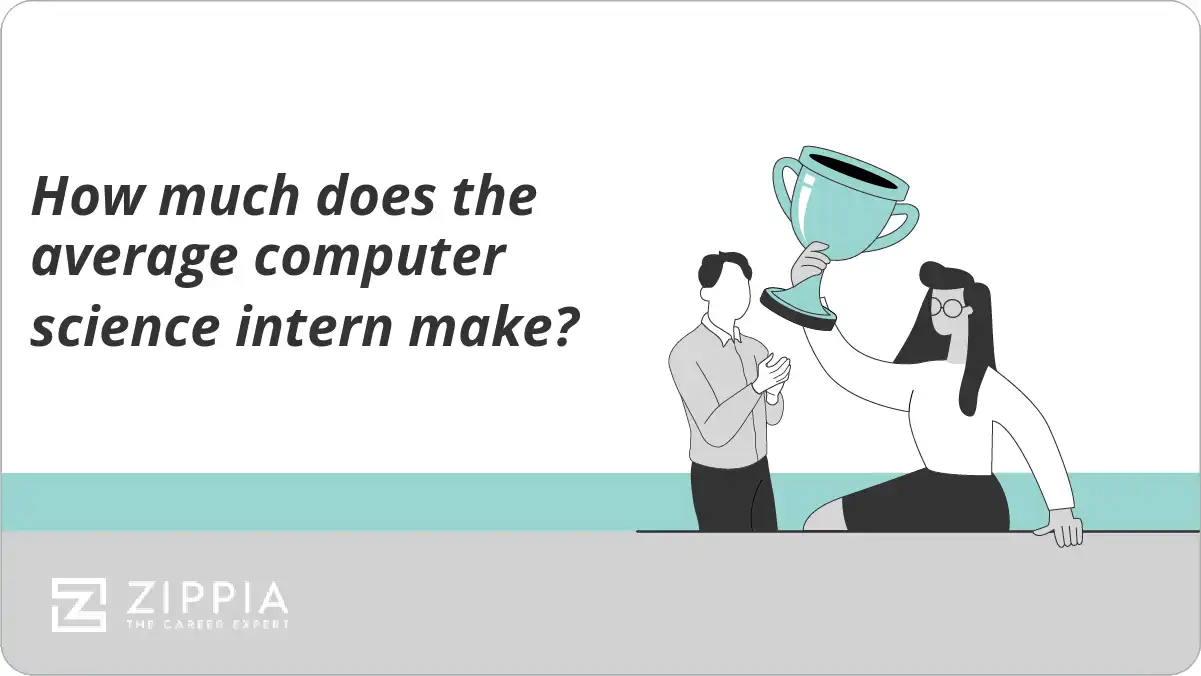 How much does the average computer science intern make?