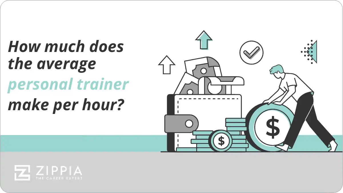 How much does the average personal trainer make per hour?
