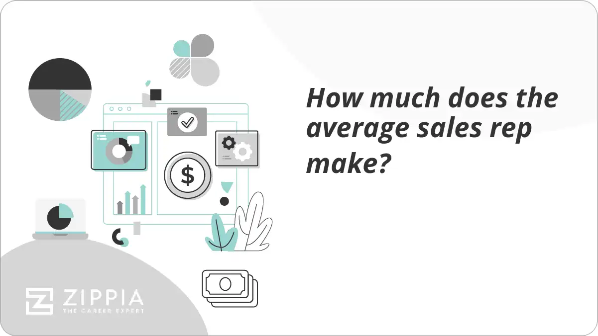 How much does the average sales rep make? Zippia