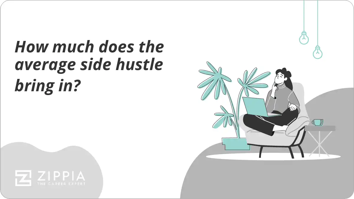 How much does the average side hustle bring in?