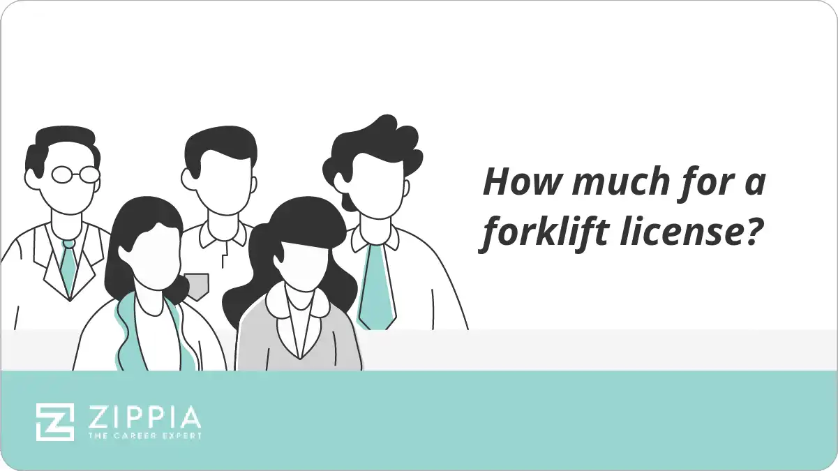 How much for a forklift license?