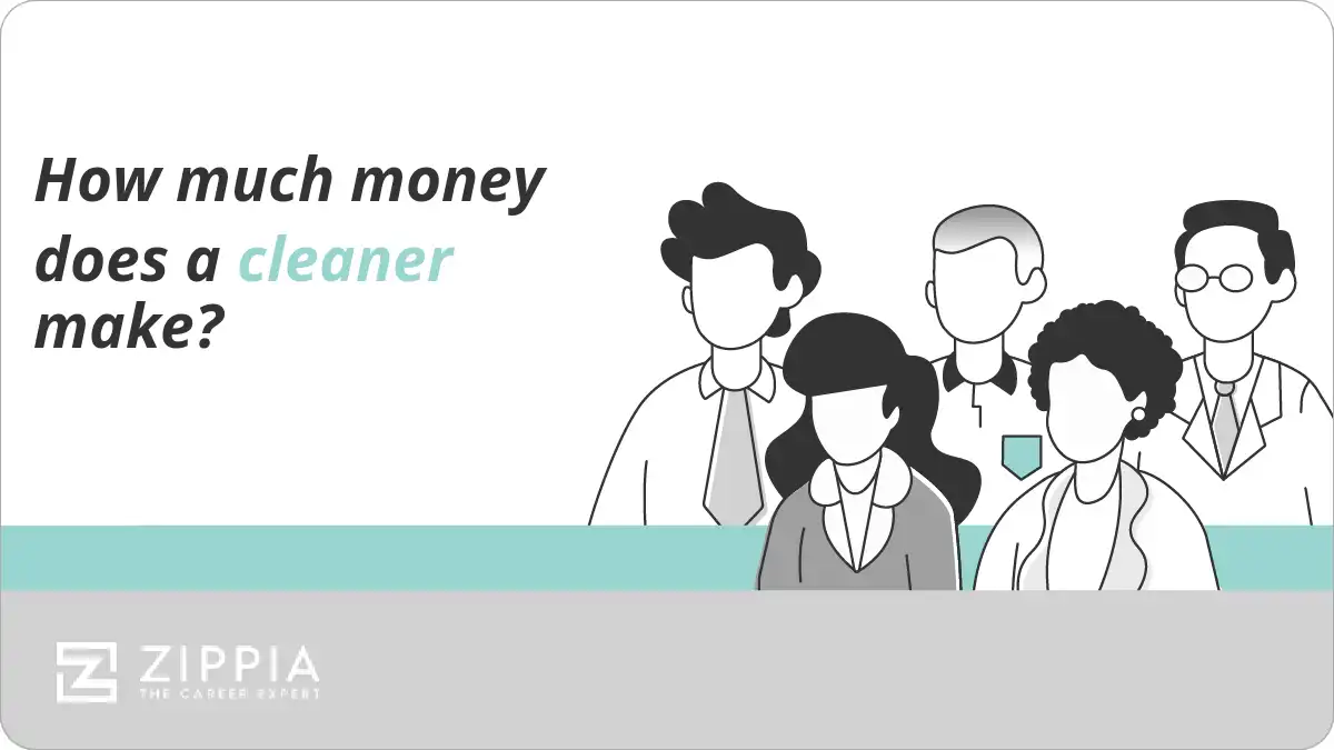 How much money does a cleaner make? Zippia