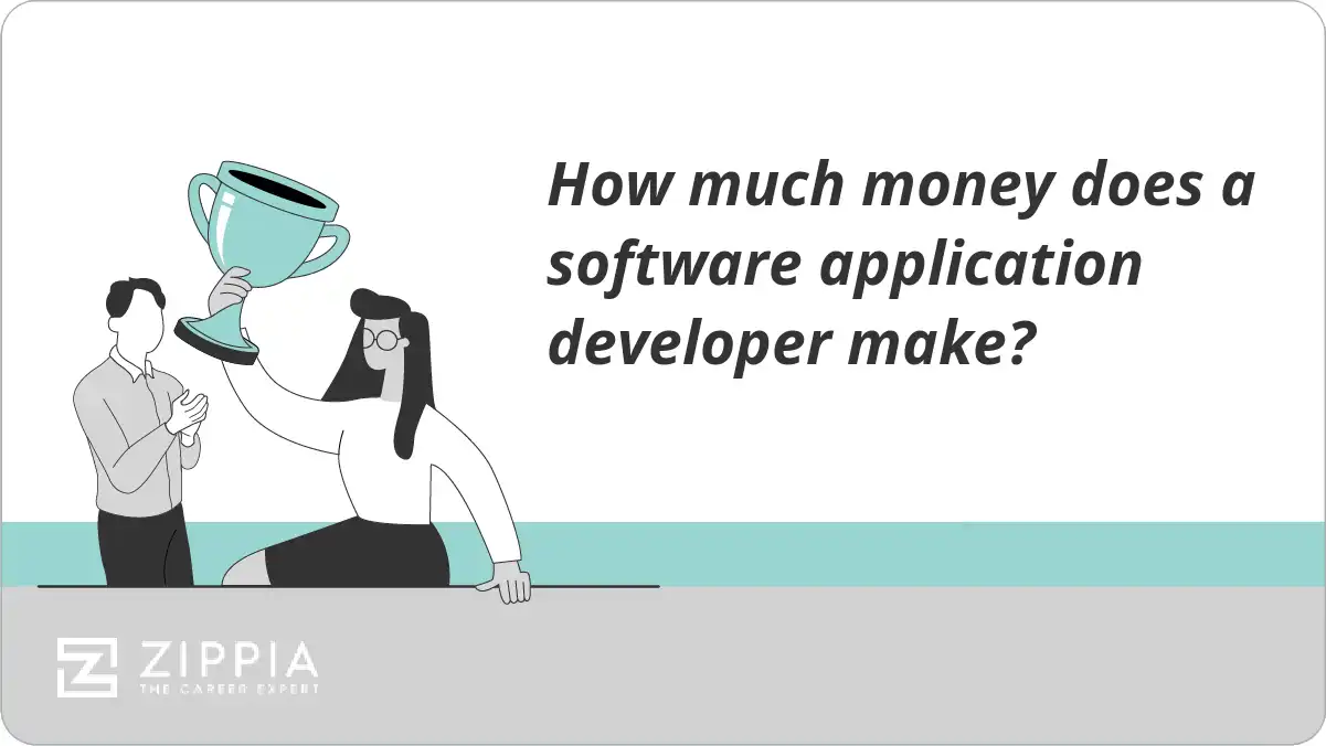 How much money does a software application developer make?