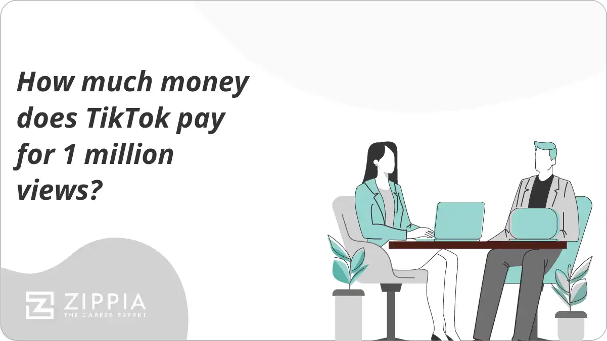 How much money does TikTok pay for 1 million views?