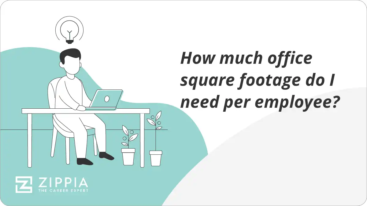 How much office square footage do I need per employee? Zippia