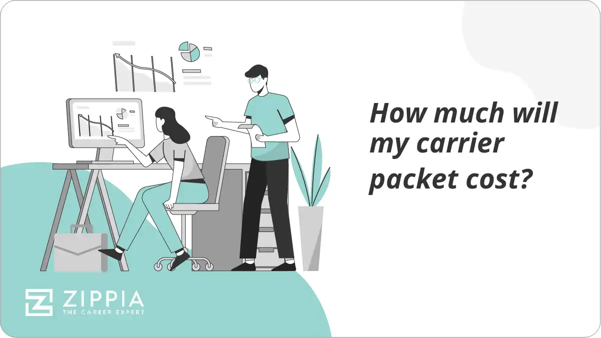 How much will my carrier packet cost? Zippia