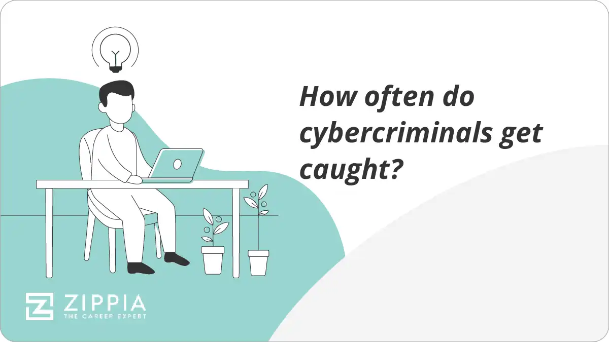 How often do cybercriminals get caught?