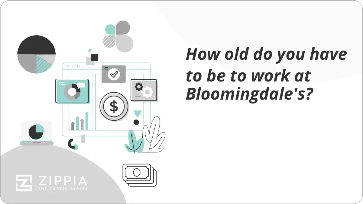 How old do you have to be to work at Bloomingdale's?