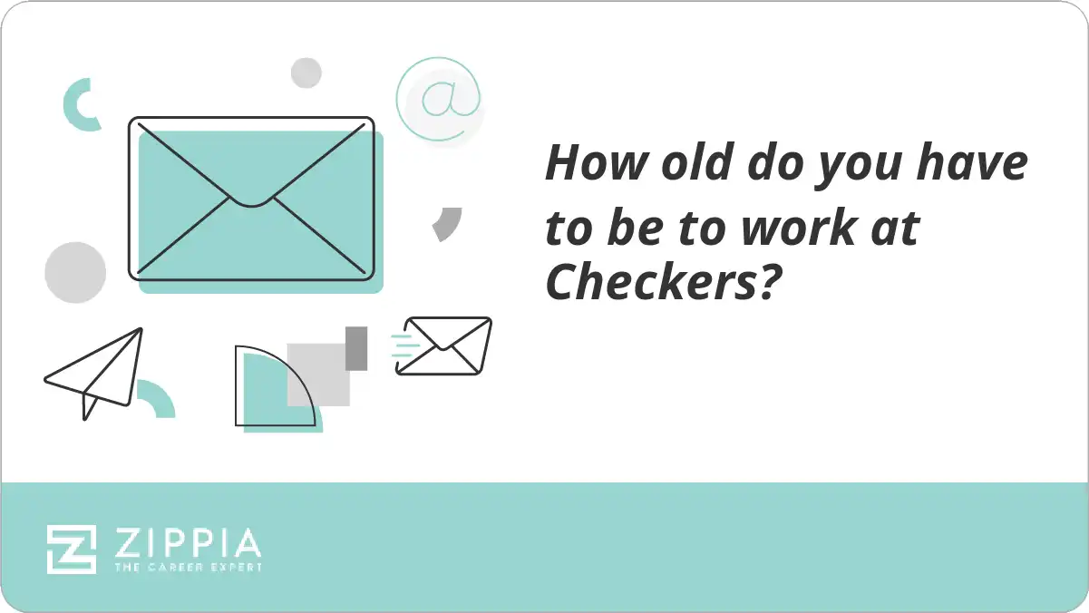 How old do you have to be to work at Checkers?