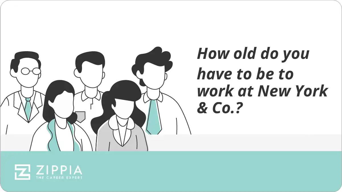 How old do you have to be to work at New York & Co.?