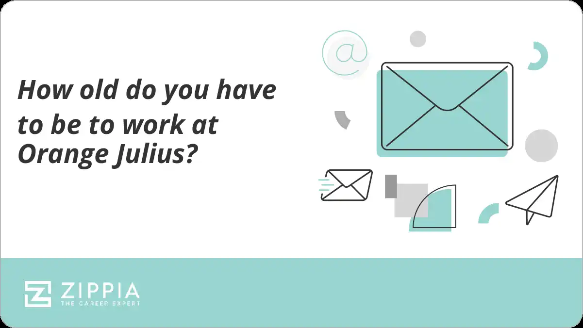 How old do you have to be to work at Orange Julius?