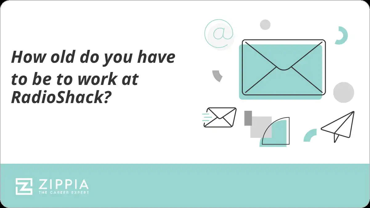 How old do you have to be to work at RadioShack?